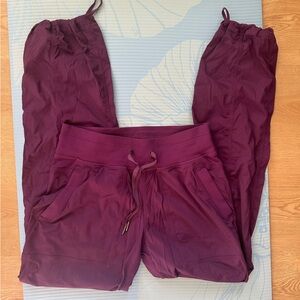 lululemon athletica Burgundy Lounge Pants